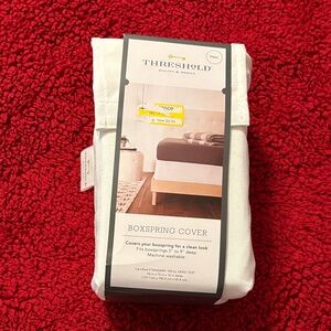 Threshold Boxspring Cover - Cream